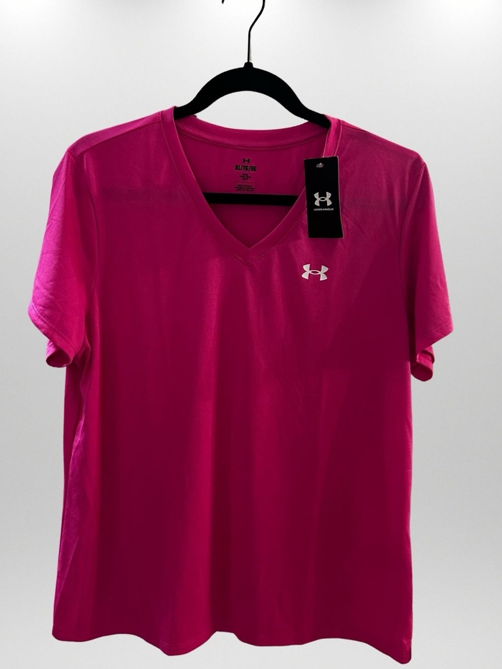 Under Armour Women's Short Sleeve Tech Tee - Hot Pink